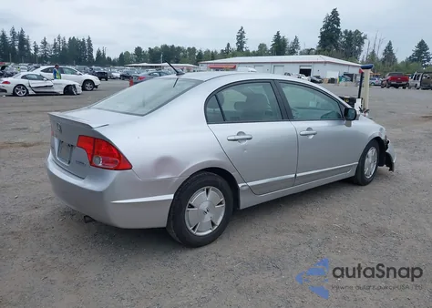 2008 Honda Civic Hybrid from USA, damaged, VIN JHMFA36278S007253